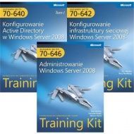 Zestaw Szkoleniowy MCITP (Egzaminy 70-640, 70-642, 70-646): Administrowanie Windows Server 2008